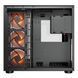 ATX без БЖ Корпус геймерський Cougar FV150 RGB Black 4*120 mm ARGB передвстановлені, Type-C x1, USB3.0 x2, Audio x1