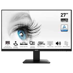 Монітор 27" MSI PRO MP273A IPS,FHD(1920 x 1080),1ms,100Hz,178/178 VGA/DP/HDMI/2*3W 9S6-3PB4CH-060