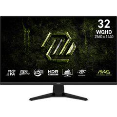 Монітор 31.5" MSI MAG 325QF E18V VA,WQHD(2560 x 1440),0.5ms,180Hz,178/178,2HDMI,DP 9S6-3DE11M-001