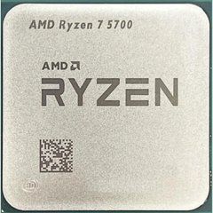Процессор AMD Ryzen 7 5700 8C/16T 3.7/4.6GHz Boost 16Mb AM4 65W w/o cooler TRAY 100-000000743