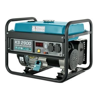Генератор бензиновий Konner&Sohnen KS 2900, 230В, 2.9кВт, ручний стартер, 41.5кг KS2900