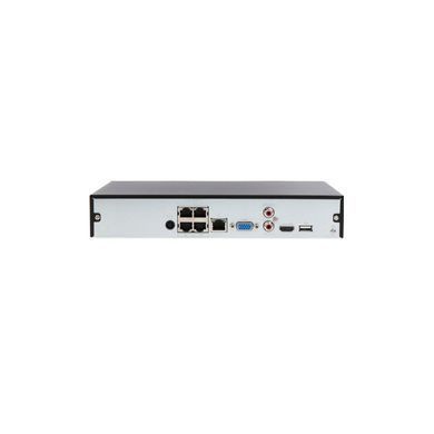 Мережевий відеореєстратор (NVR) Dahua DHI-NVR1104HS-P-S3/H 4-канальний 1U 4PoE Lite