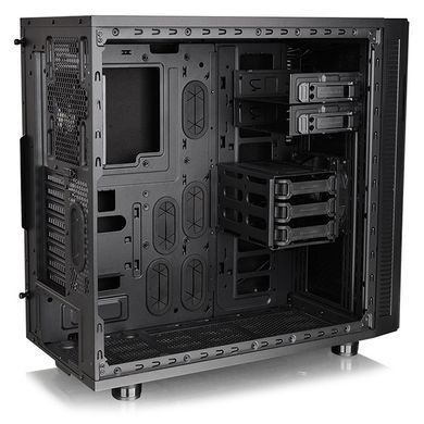 ATX без БЖ Корпус Thermaltake Suppressor F31,без блока живлення,2xUSB3.0, внутрішня шумоізоляція,повністю чорний CA-1E3-00M1NN-00