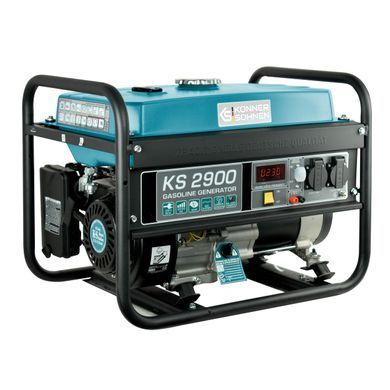 Генератор бензиновий Konner&Sohnen KS 2900, 230В, 2.9кВт, ручний стартер, 41.5кг KS2900