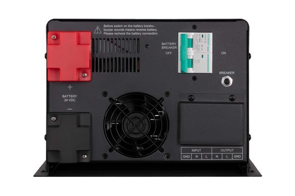 Перетворювач (інвертор) 2E HI3500, 3500W, 24V - 230V, LCD, AVR, Terminal in&out 2E-HI3500