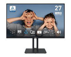 Монітор 27" MSI PRO MP275 IPS,FHD(1920 x 1080),1ms,100Hz,178/178 VGA/HDMI/Mic/HP/2*2W 9S6-3PC3CM-002