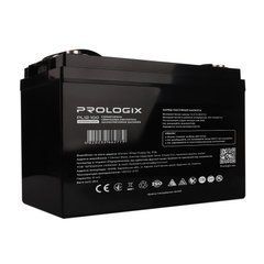12V 100AH Акумуляторна батарея Prologix (PL12-100) AGM