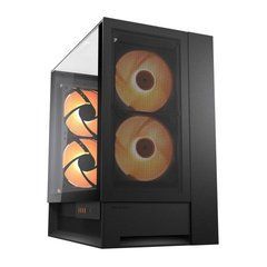 ATX без БЖ Корпус геймерський Cougar OMNY X RGB Black 4*160mm, ARGB Fan Pre-installed, Type-C x1, USB3.0 x2, Audio x1