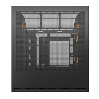 ATX без БЖ Корпус геймерський Cougar OMNY X RGB Black 4*160mm, ARGB Fan Pre-installed, Type-C x1, USB3.0 x2, Audio x1