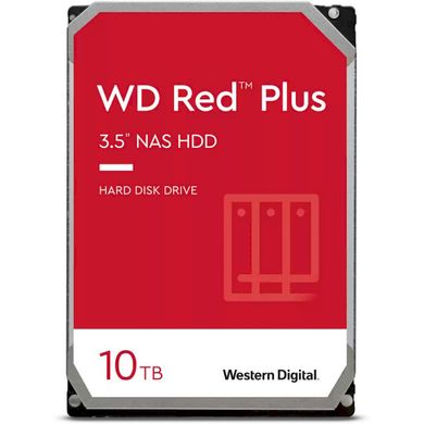 10TB Накопичувач WD Red Plus 7200rpm 256МB WD101EFBX 3.5 SATA III WD101EFBX