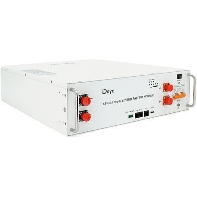 51.2V 100Ah Акумуляторна батарея Deye LiFePO4 LV 5.12kwh (SE-G5.1 Pro-B)