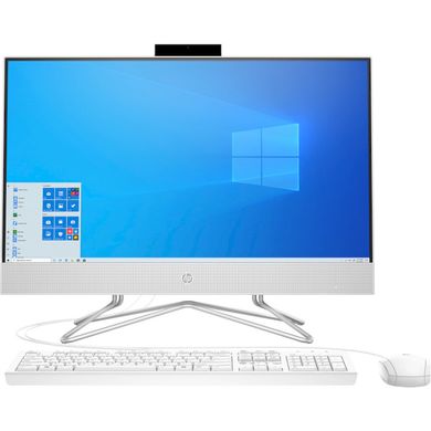 Персональний комп'ютер-моноблок HP All-in-One 23.8FHD IPS AG/Intel i5-1135G7/8/256F/int/kbm/DOS/White 426G0EA