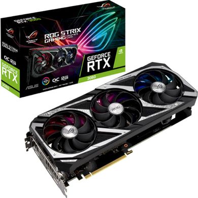 Відеокарта ASUS GeForce RTX 3060 ROG STRIX/OC/V2/GAMING/12GB/GDDR6 ROG-STRIX-RTX3060-O12G-V2-GAMING 90YV0GC2-M0NA10