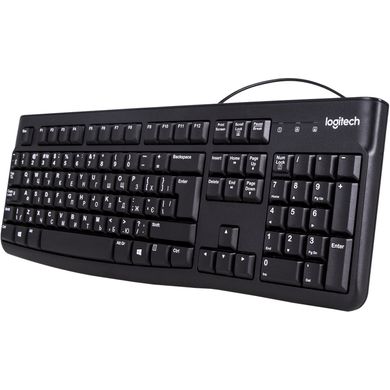 Клавиатура Logitech K120 USB OEM Ukr 920-002643