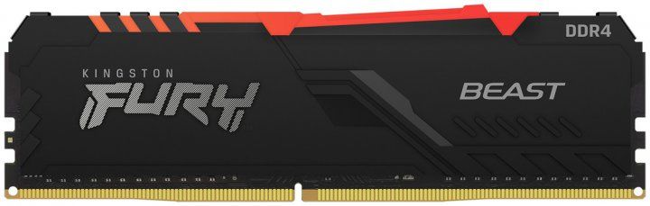 DDR4 3200 16GB Пам'ять до ПК Kingston FURY Beast RGB KF432C16BBA/16