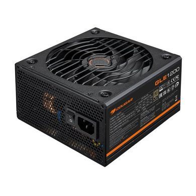 1200W Блок живлення для ПК Cougar GLE1200 80 Plus Gold, Modular, 135 мм Silent Fan, 8SATA + 4PCI-E