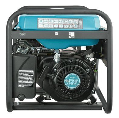 Генератор бензиновий Konner&Sohnen KS 7000E ATS, 230В, 5.5кВт, АВР(ATS), електростартер, 76.8кг KS7000EATS