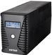 2000VA ДБЖ KSTAR UA200 1200W, Line-Interactive, 2x9AH, internal battery, LCD Display