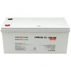 12V 200Ah Акумуляторна батарея для ДБЖ LogicPower гелева (LPM-GL 12 - 200 AH) LP4156