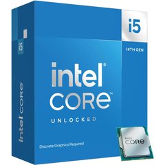 LGA1700 Процесор Intel Core i5-14600K 14C/20T 3.5GHz 24Mb 125W Box BX8071514600K
