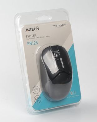 Миша бездротова A4Tech Fstyler FB12S Black Wireless