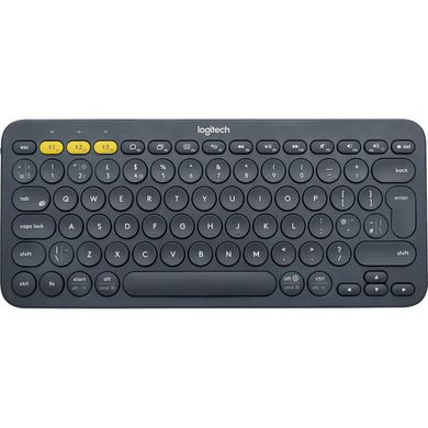 Клавіатура бездротова Logitech K380 Multi-Device Bluetooth Black UA 920-007582