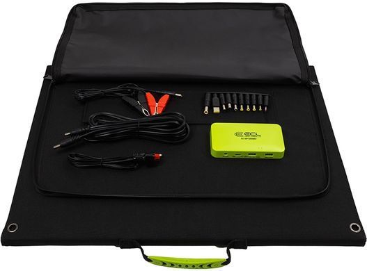 Зарядний пристрій на сонячній батареї ECL 120W 2xUSB-A 1xUSB-C (EC-SP120WBV)