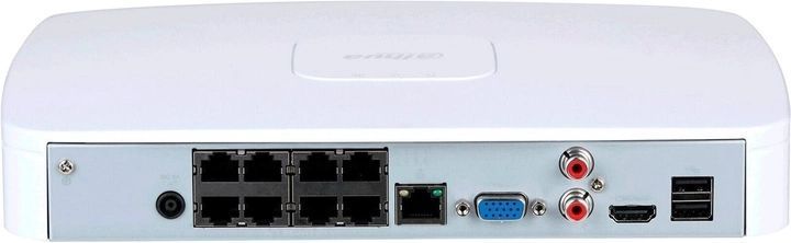 Мережевий відеореєстратор (NVR) Dahua DHI-NVR2108-8P-I2 8-канальний Smart 1U 8PoE 1HDD WizSense