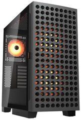 ATX без БЖ Корпус геймерський Cougar Airface ECO RGB Black, вентилятори передвстановлені, ATX/mATX/mini-ITX, скляне вікно