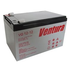 12V 12Ah Аккумулятор универсальный Ventura гелевый VG 12-12 Gel габариты (151x98x101) 3,6кг VG 12-12 Gel