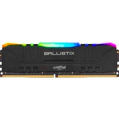 DDR4 3600 32Gb Память для ПK Crucial Ballistix Black RGB BL32G36C16U4BL