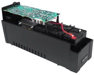 650VA ДБЖ LogicPower 650VA-P, Lin.int., AVR, 2 x євро, пластик LP1879