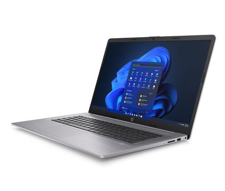 Ноутбук HP 470-G9 17.3" FHD IPS, Intel i5-1235U, 8GB, F512GB, UMA, DOS, сріблястий 777N9ES