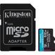 MicroSDXC 512GB Карта памяти Kingston U3 Canvas Go! Plus 170R/90W + adapter SDCG3/512GB