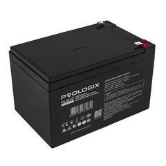 12V 12AH Акумуляторна батарея Prologix (PL12-12) AGM