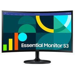Монітор Samsung 23.8" S24D360 D-Sub, HDMI, VA, 100Hz, 4ms, CURVED LS24D360GAIXCI