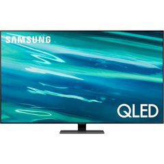 Телевізор Samsung 50" QLED 4K 50Hz Smart Tizen Gray QE50Q80AAUXUA