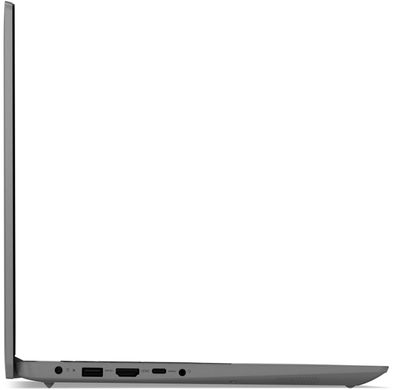 Ноутбук Lenovo IdeaPad 3 15.6" FHD IPS AG, Intel I5-1235U, 8GB, F512GB, UMA, DOS, сірий 82RK00P3RA