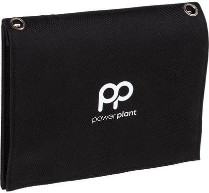 Зарядний пристрій на сонячній батареї PowerPlant 14W 5V 2xUSB-A (PB930555)