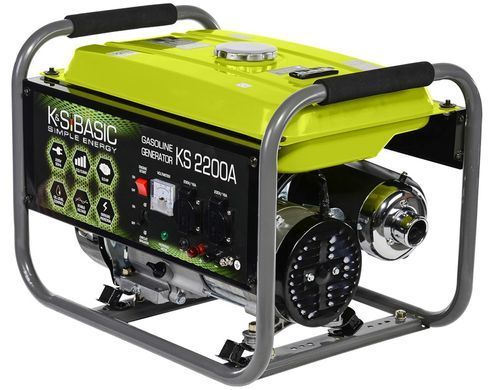 Генератор бензиновий Konner&Sohnen KSB 2200A, 230В, 2.2 кВт, ручний стартер, 33.2кг KSB2200A