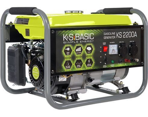 Генератор бензиновий Konner&Sohnen KSB 2200A, 230В, 2.2 кВт, ручний стартер, 33.2кг KSB2200A
