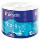 CD-R Диск Verbatim 700MB 52X EXTRA PROTECTION WRAP ( Без шпинделя-50шт) 43787