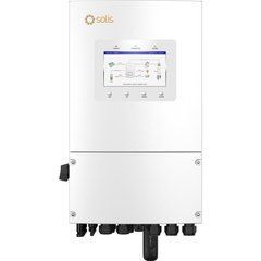 Гібридний інвертор однофазний Solis S6 6кВт, 2xMPPT, DC, для LV Batteries S6-EH1P6K-L-PLUS