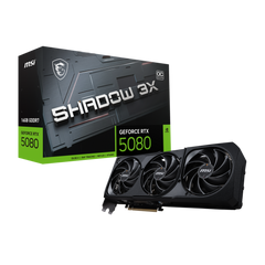Відеокарта MSI GeForce RTX 5080 16GB GDDR7 SHADOW 3X OC 912-V531-003