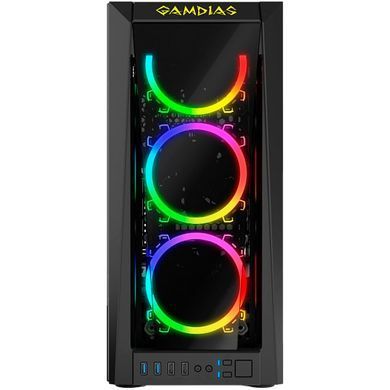ATX без БЖ Корпус геймерський GAMDIAS TALOS M1B Mid-Tower 4712960134737