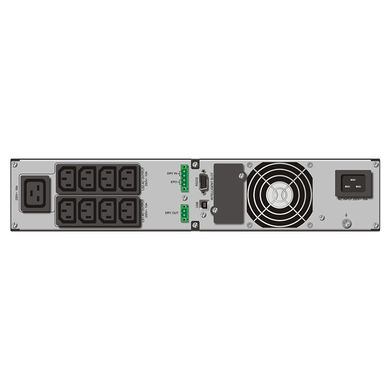 3000VA ДБЖ PowerWalker VFI 3000RT LCD Rack/Tower, PF 0.9, USB, RS-232, 3000VA/2700W, batt 6x12V/9Ah, 8x C13 IEC, 1x C19 IEC, Ext.run option VFI 3000RT LCD (10120123)