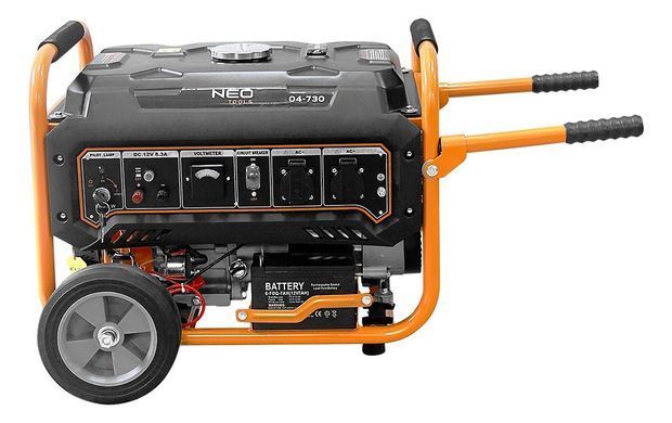 Генератор бензиновий Neo Tools 230В (1 фаза), 2.8/3кВт, електростартер, AVR, 45кг 04-730