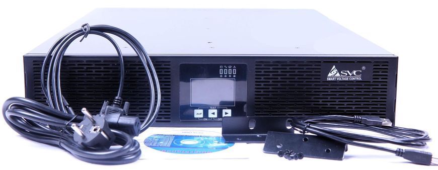 2000VA Джерело безперебійного живлення SVC RT-2KSB On-Line, RM 2000ВА/2000Вт