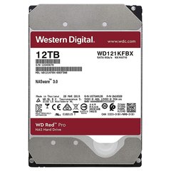12Tb Жорсткий диск WD 3.5" 7200 256MB SATA Red Pro NAS WD121KFBX