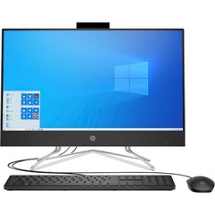 Персональний комп'ютер-моноблок HP All-in-One 21.5FHD/Intel Pen J5040/4/256F/int/kbm/W10/Black 350R6EA